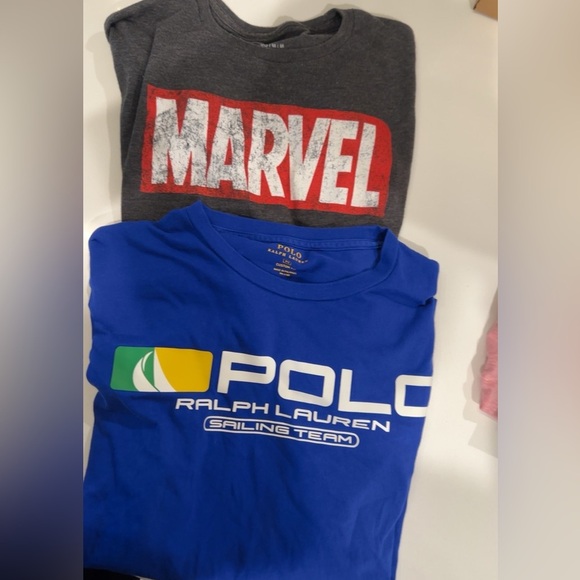 Bundle of 6 Men’s Shirts All Size Medium Various Brands RL CK - Picture 3 of 4